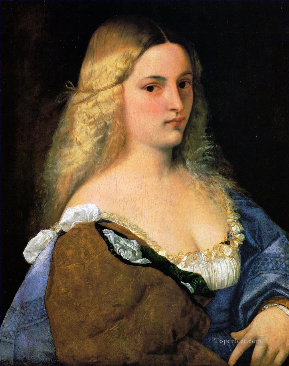 Violante Tiziano Titian Oil Paintings